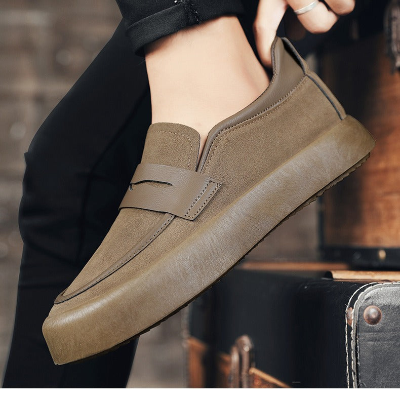 Fashion Casual Shoes Youth Men's Trendy Single Shoes