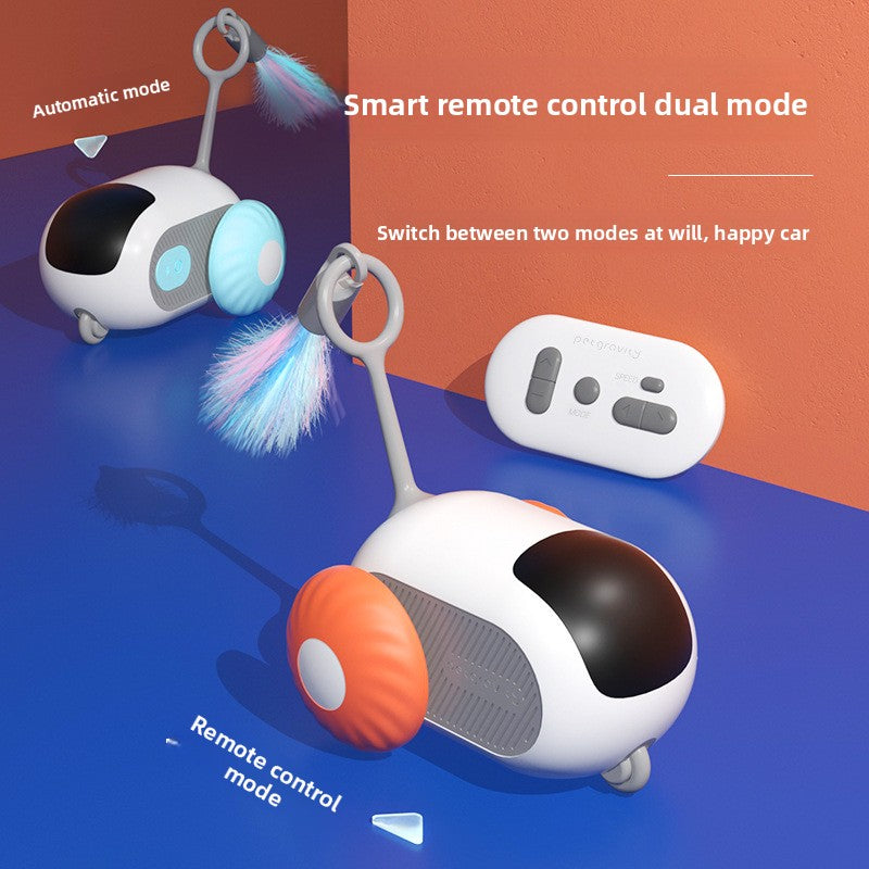 Remote Control Gravity Smart Car Cat Toy