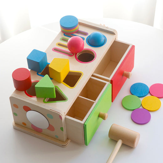 Montessori Shape Matching Coin Box Educational Toy product image 1