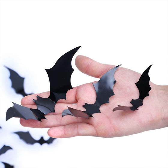 3D Halloween Bat Wall Stickers