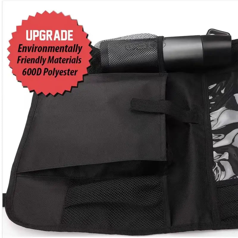 Car Seatback Organizer with Cup Holder