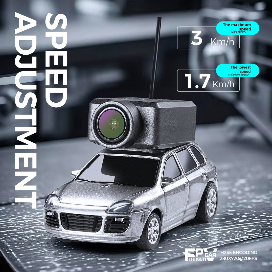 Mini FPV RC Car with Camera and APP Control product image 1