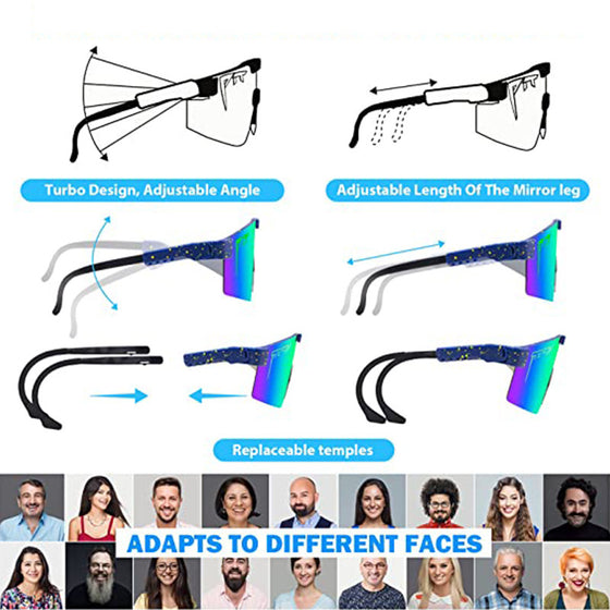 Men Women Coated Sports Sunglasses Windproof Cycling Glasses Sunglasses & Eyewear product image 1