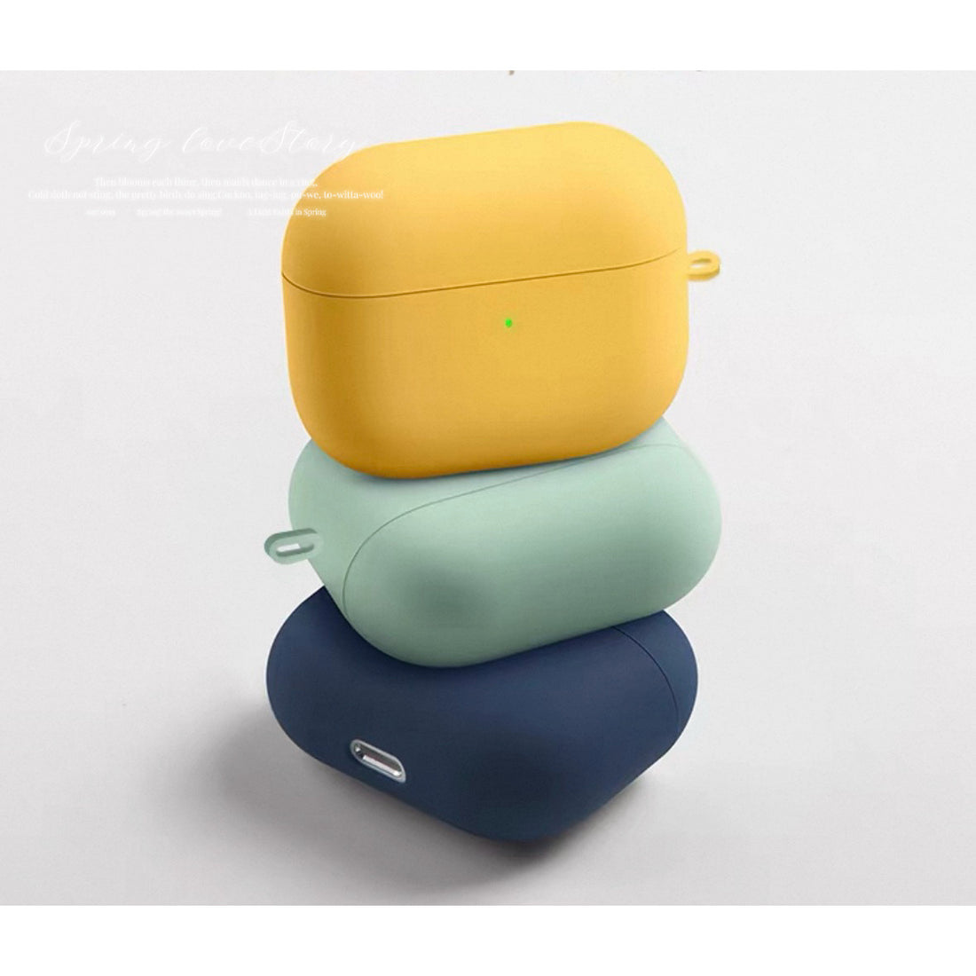 Silicone Protective Case for AirPods Pro Pro2 Pro3 4 3 2 1 Shockproof Cover