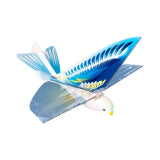 Electric Simulation Luban Flying Bird 360 Degree Spinning Flapping Wing Glowing Toy