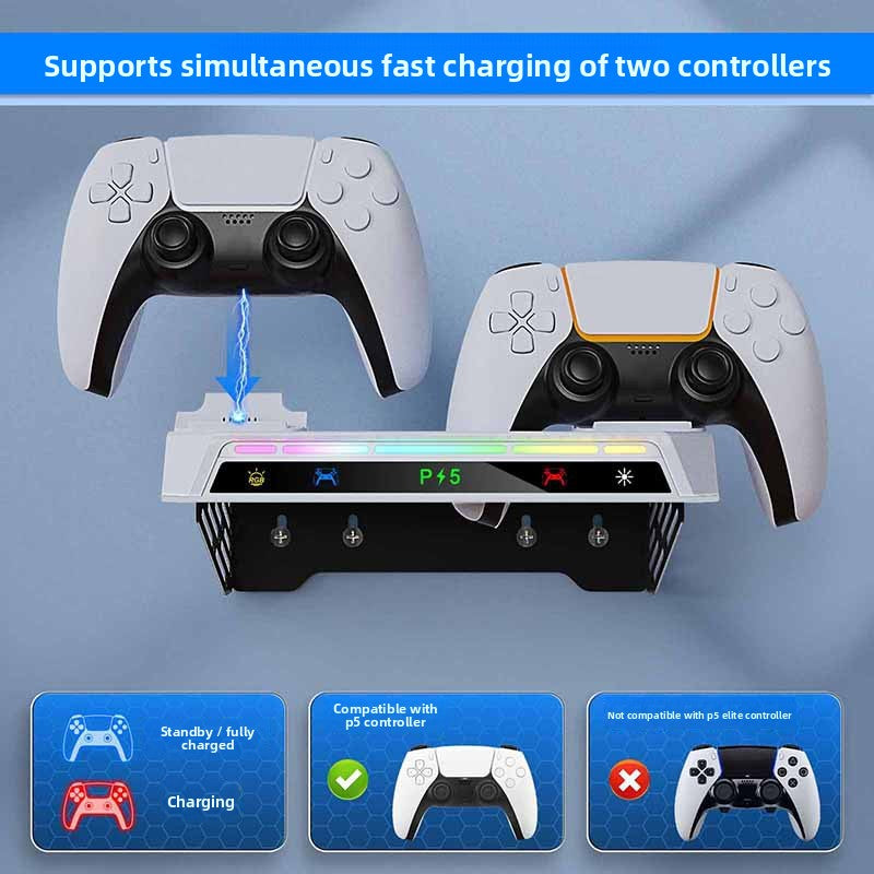 Game controller charging dock