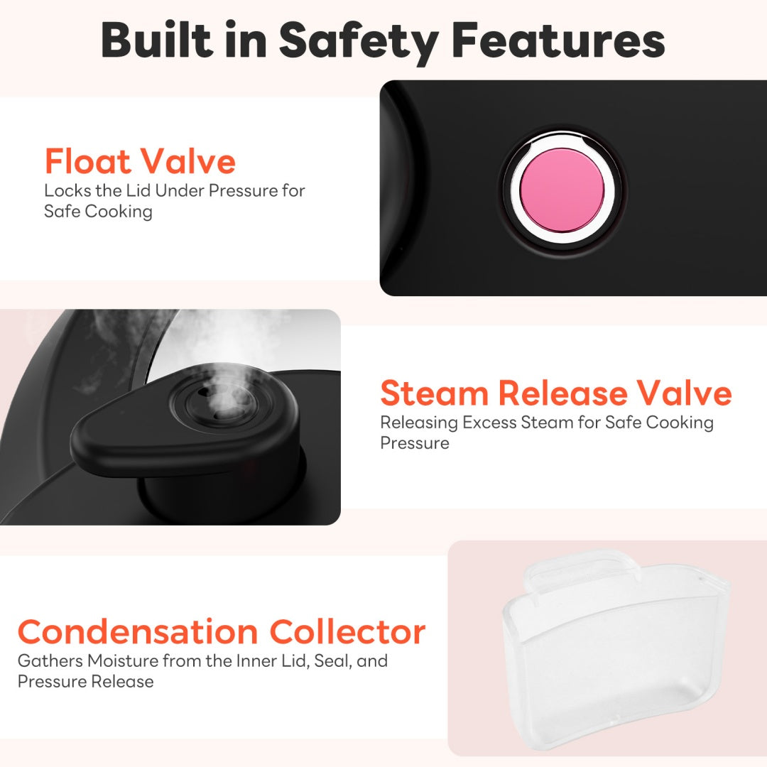 Electric Pressure Cooker Multi Function Appliance