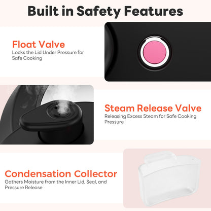 Electric Pressure Cooker Multi Function Appliance