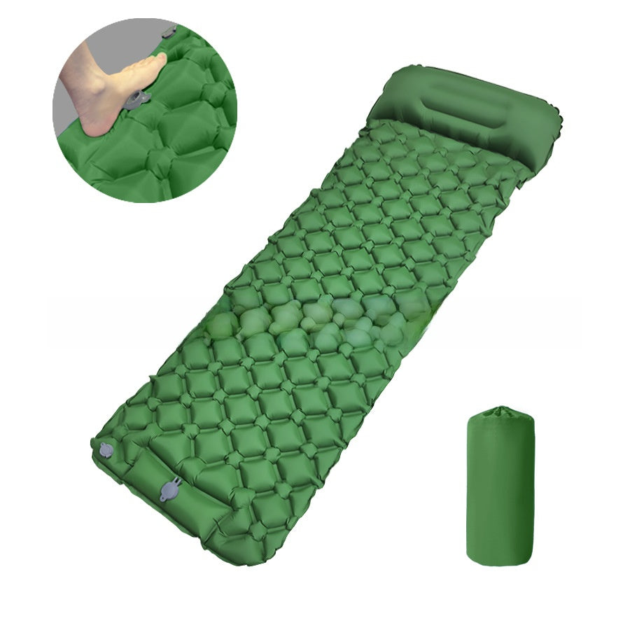 Ultralight TPU Inflatable Camping Mat with Pillow