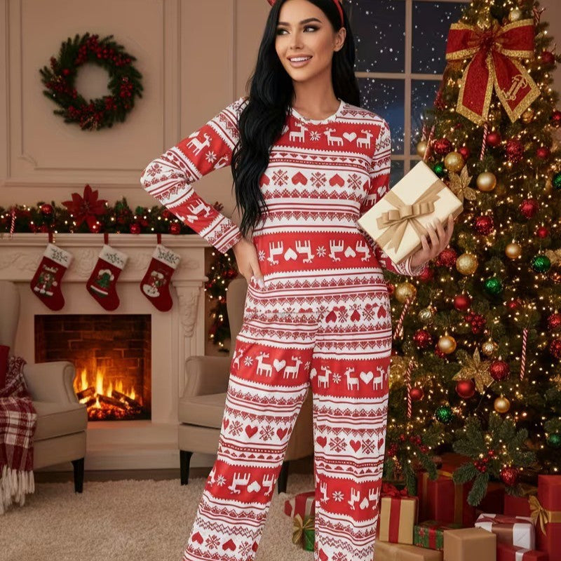 Lady's Flannel Christmas Pajama Set