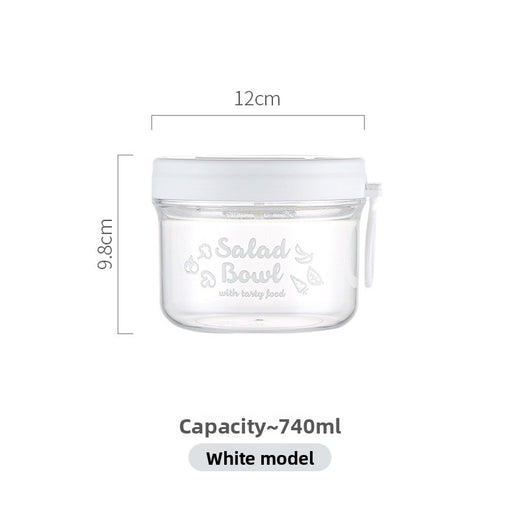 Transparent oatmeal Cup
