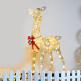 Christmas elk figurine