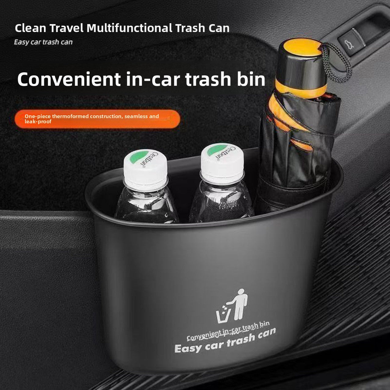 Car Trash Bin In-Car Storage Box