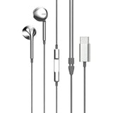Silver Retro Wired Earphones with Digital Chip
