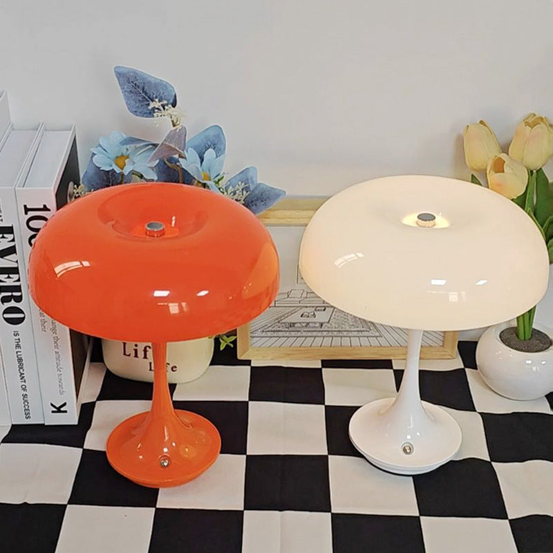 Minimalist Mushroom Table Lamp USB Touch Night Light