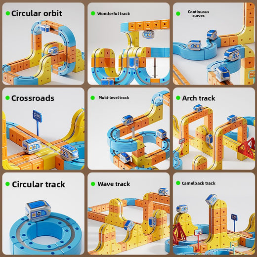Magnetic Educational Train Toy Set product image 3