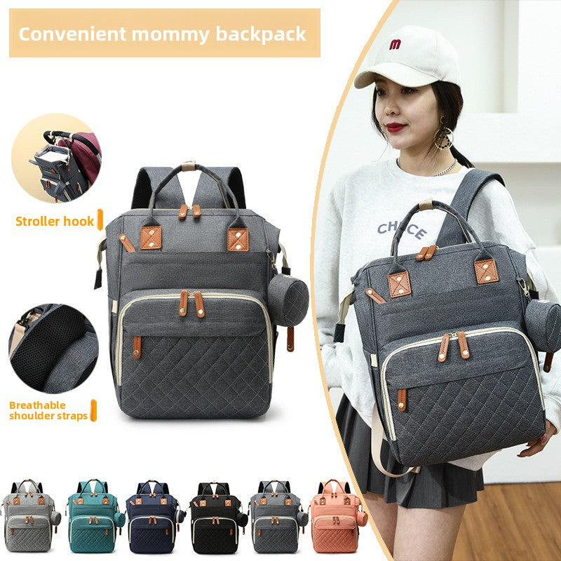 Large Capacity Backpack Multi-function Mother and Baby Bag Mummy Bag
