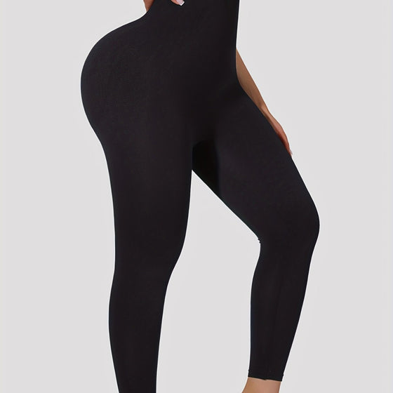 Women's High-Waisted Body Shaping Seamless Yoga Pants