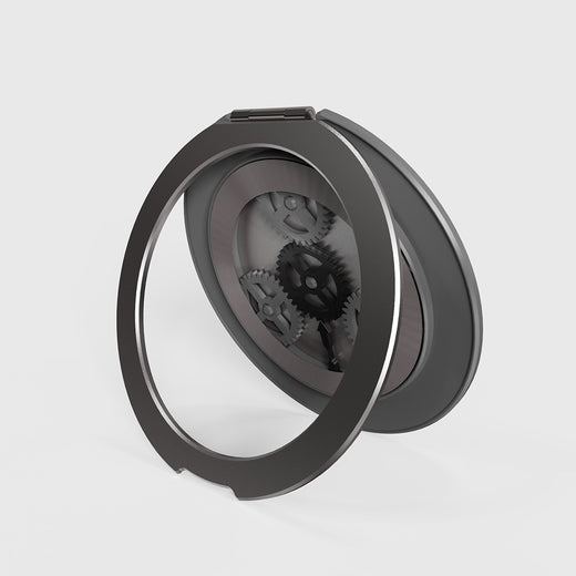 Foldable phone stand sized for a pocket or wallet