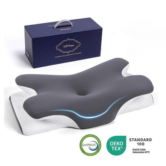 Ergonomic Memory Foam Cervical Pillow