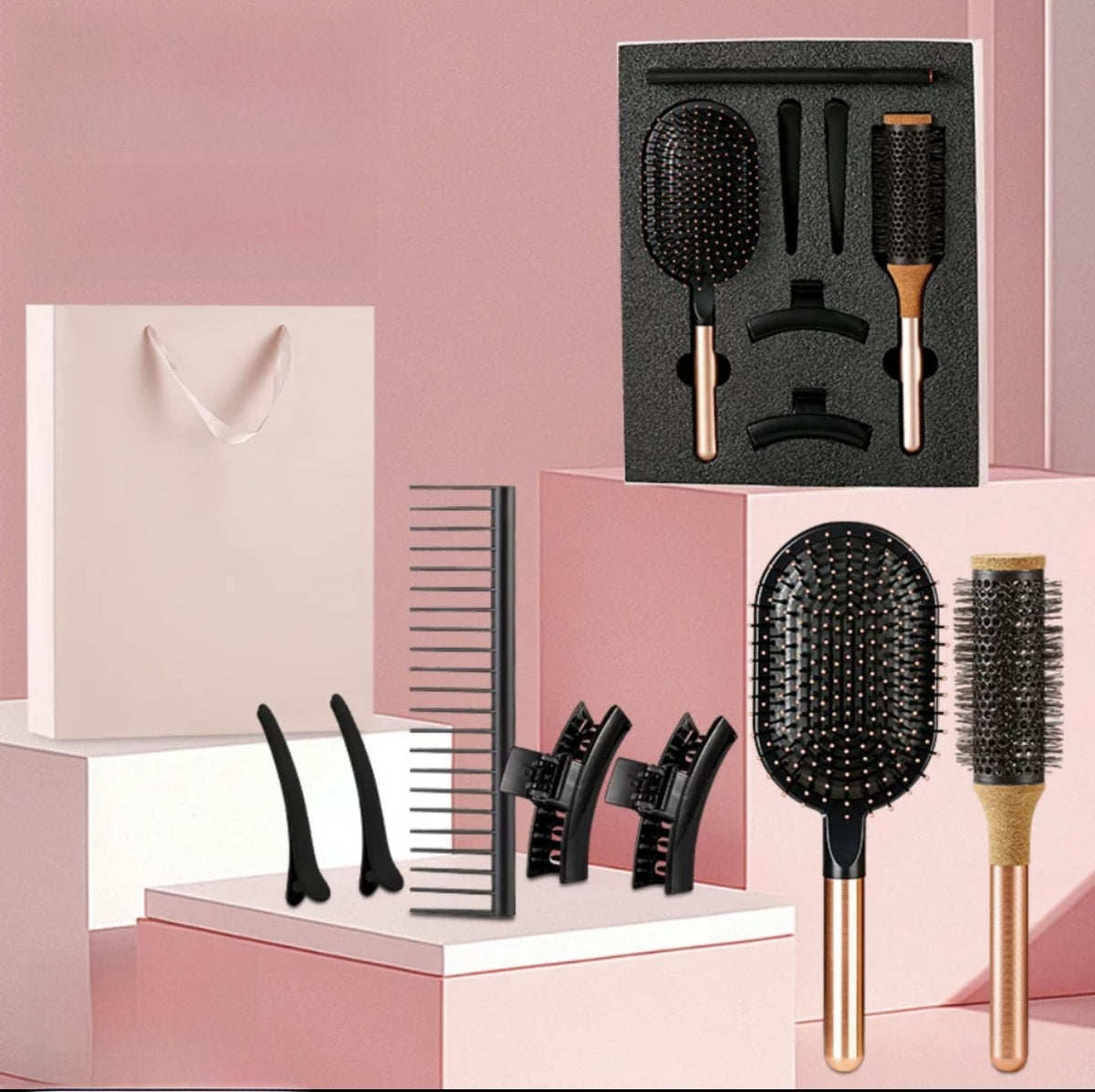 Air Cushion comb hairpin cylinder comb