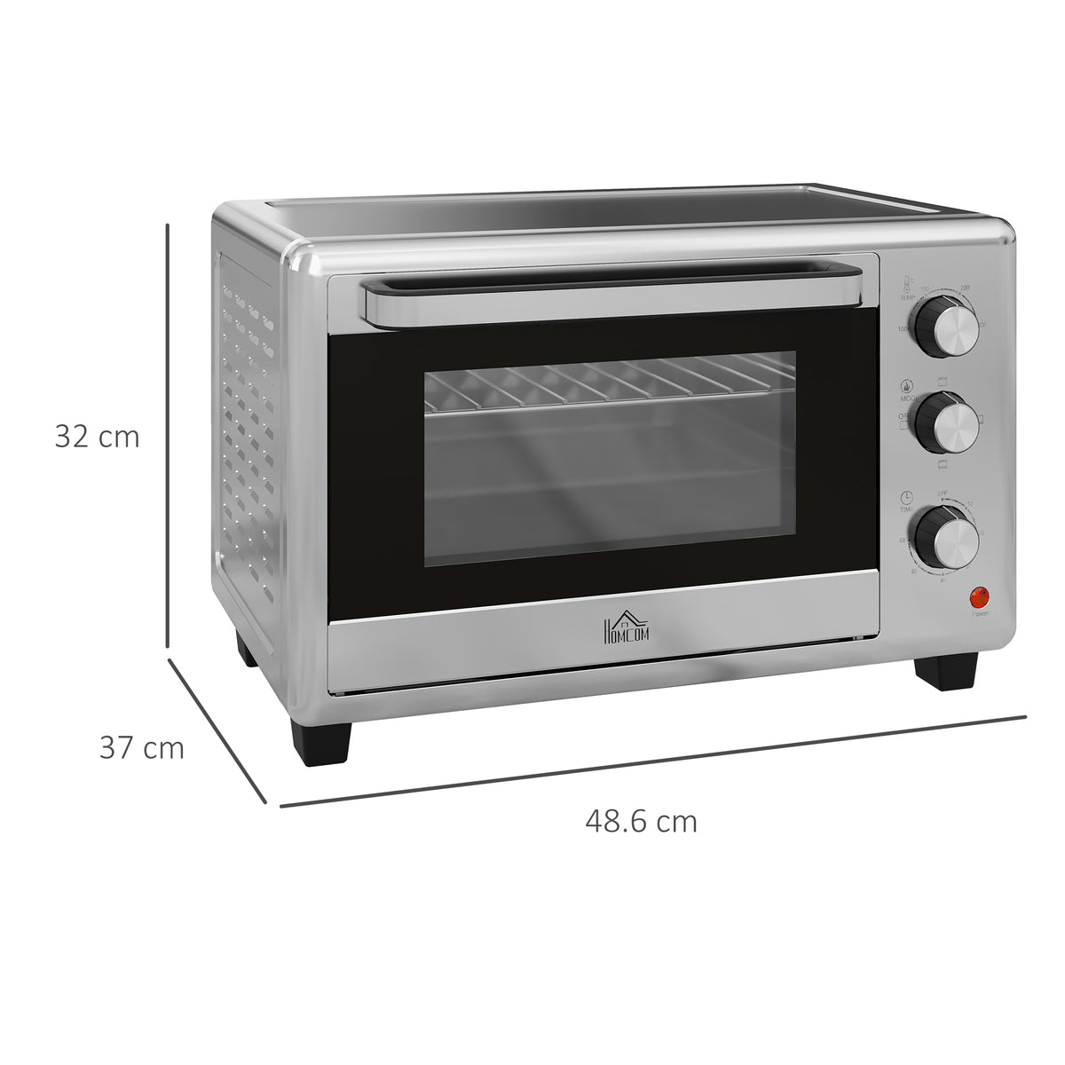 30L mini electric oven baking pizza