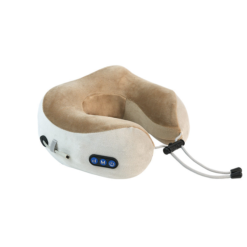 Rechargeable Heating Vibration Massage Pillow