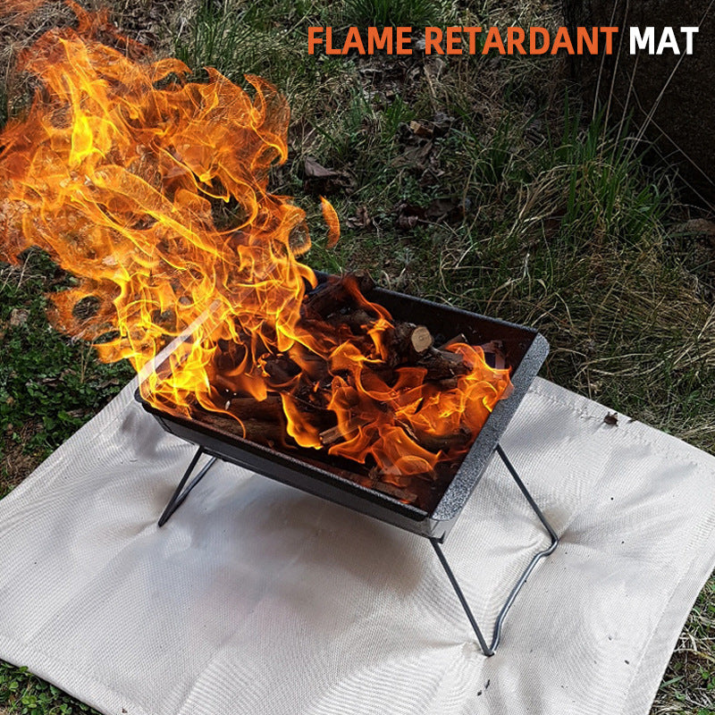 Fiberglass Fire Resistant Blanket for Outdoor Camping