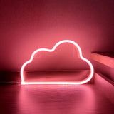 LED Cloud Neon Light Sign for Home Party Decoration