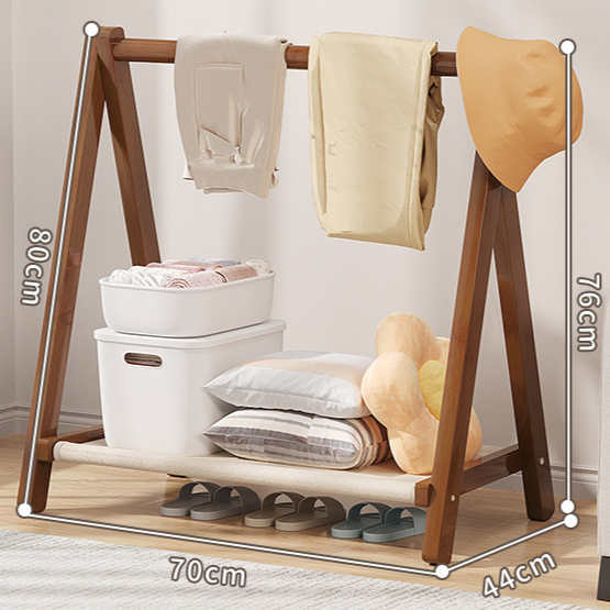 Foldable Pet Clothes Rack Storage Organizer