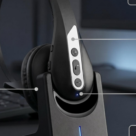 Single-ear Bluetooth headphones