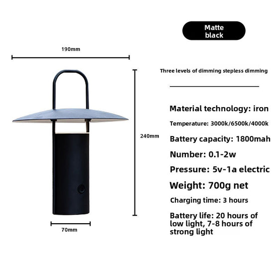Outdoor camping charging desk lamp Table & Desk Lamps product image 6