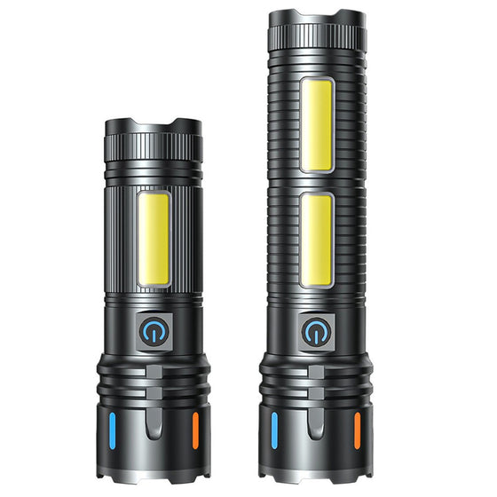 High Power Zoom Flashlight with Digital Display Outdoor Lighting & Tools product image 1