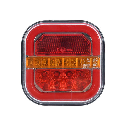 LED Sequential Square Truck Tail Lights