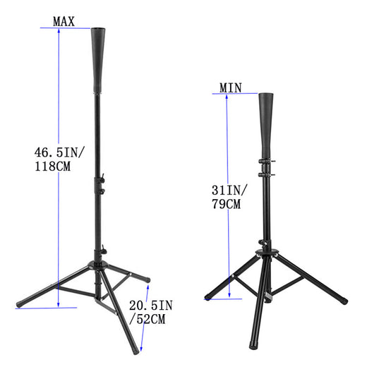 Adjustable Baseball Training T-Frame with Steel Construction