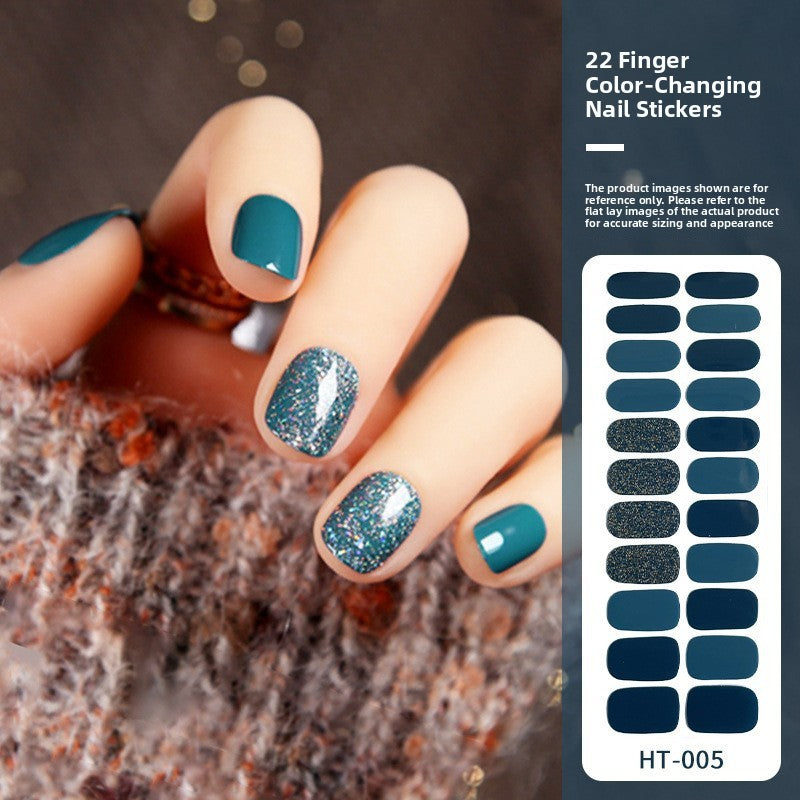 22-Piece No-Bake Gel Nail Stickers