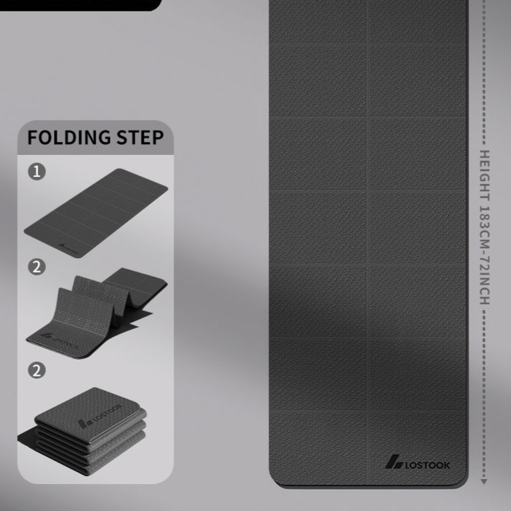 Foldable Yoga Mat Non-Slip