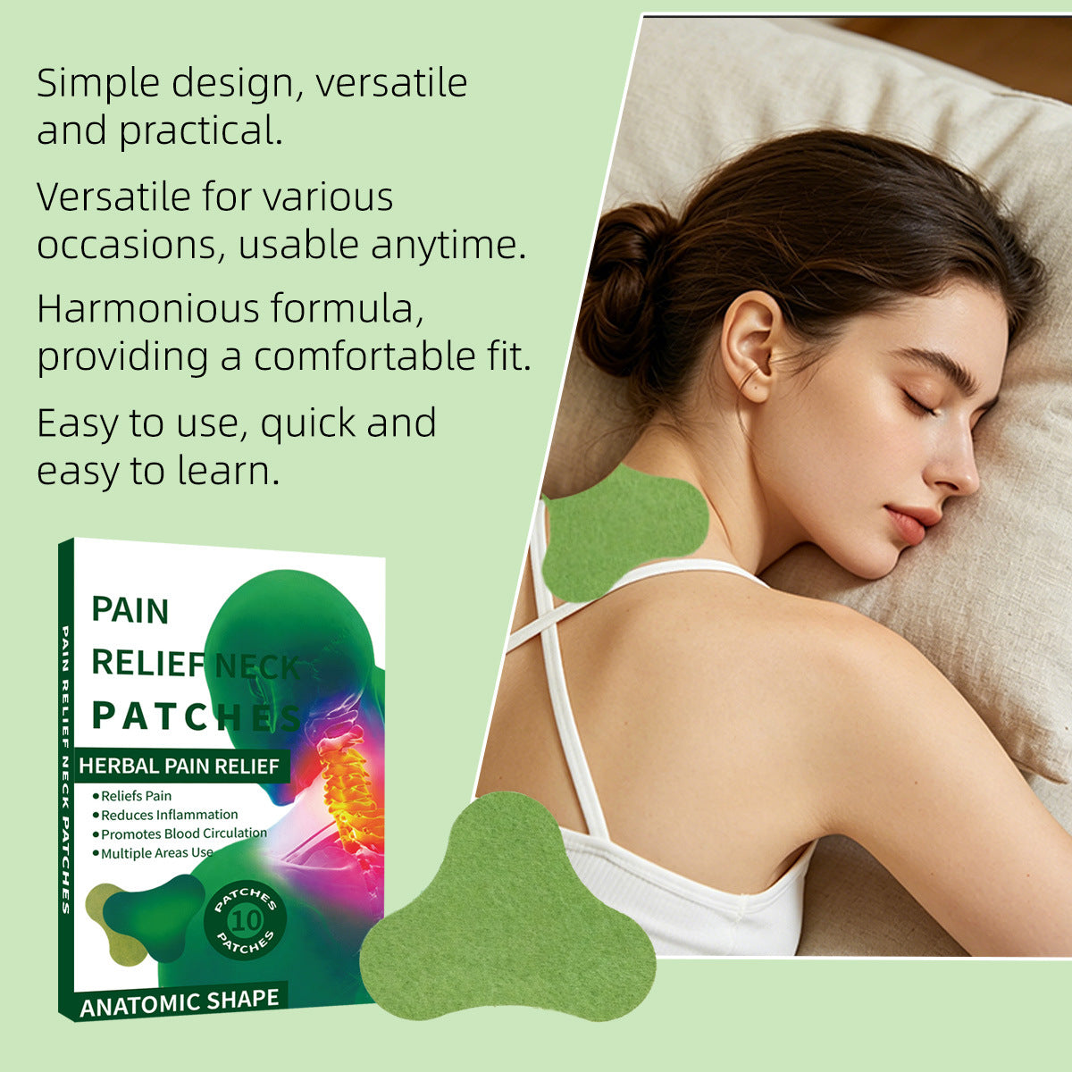 Mugwort Neck Pain Relief Patches