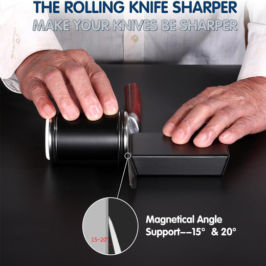 Adjustable Angle Cylindrical Knife Sharpener