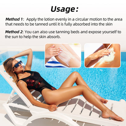 Bronze Tanning Lotion For Glowing Skin