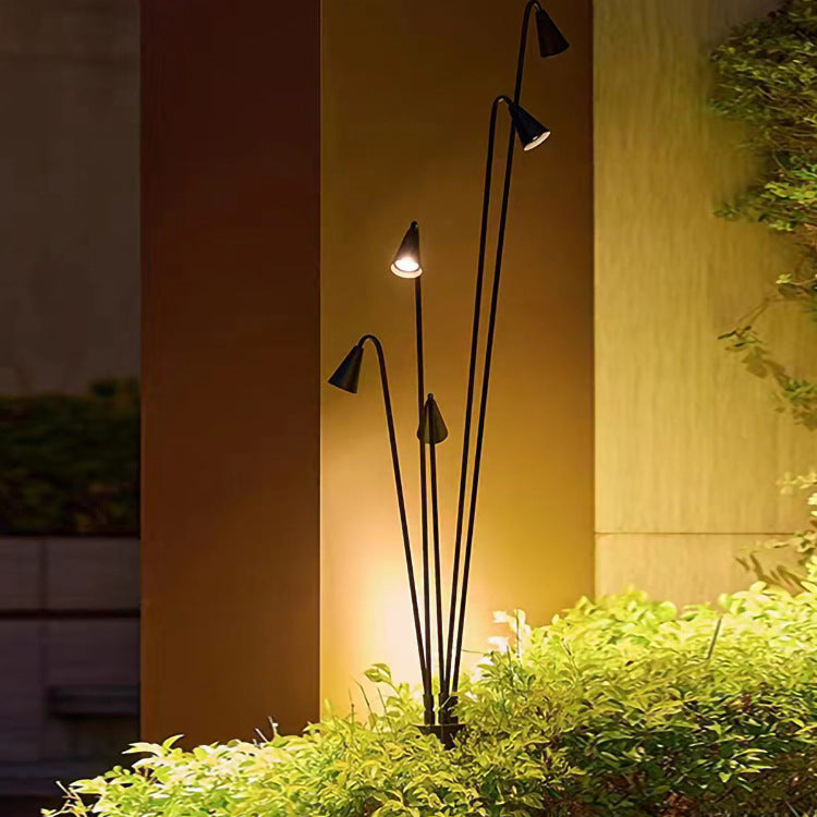 Multi-Head Branch Outdoor Lawn Light