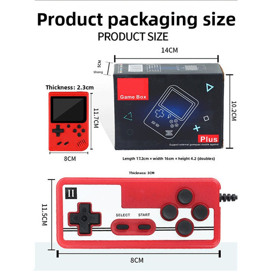 Handheld transparent color handheld game Gaming Electronics product image 2