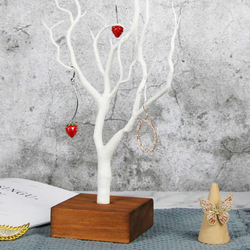 Creative Plastic Jewelry Shelf Tree