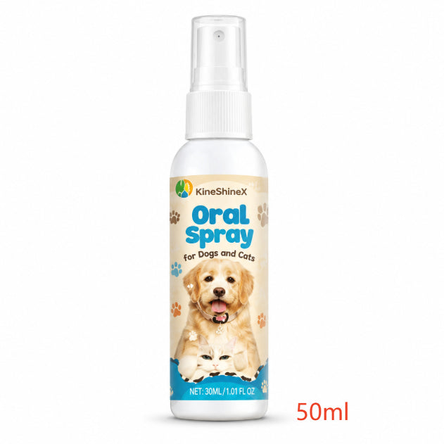 Pet Oral Cleaning Spray for Dogs and Cats Universal