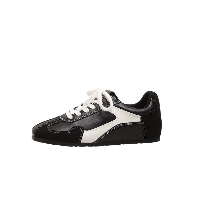 Womens Color Block Hidden Heel Sneakers