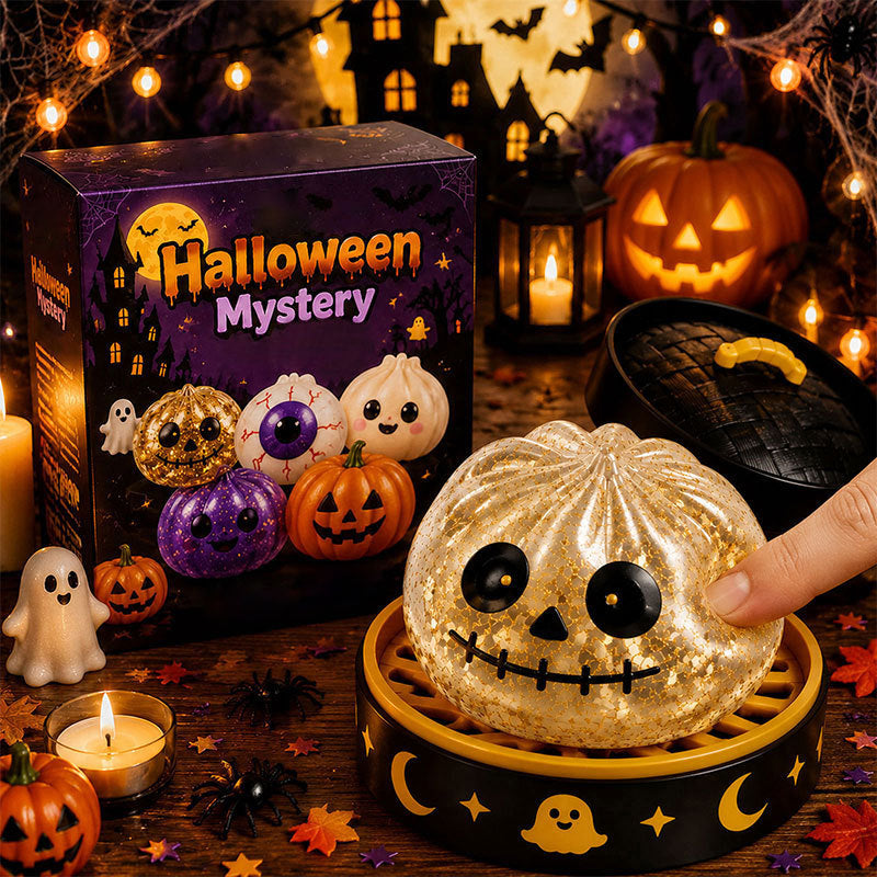 Pumpkin Ghost Eye Squeeze Toy