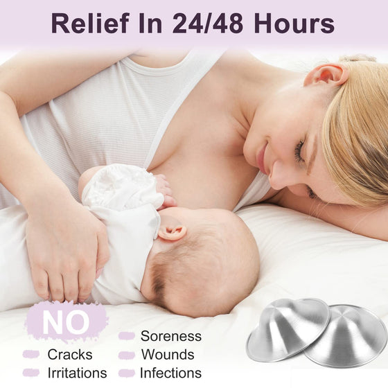 Silver Nursing Cup Nipple Protector product image 3