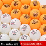 Three-star high elasticity table tennis ball