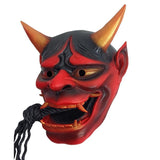 Japanese Prajna Resin/Latex Halloween Mask