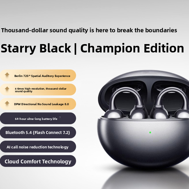 Bone Conduction Bluetooth Headphones